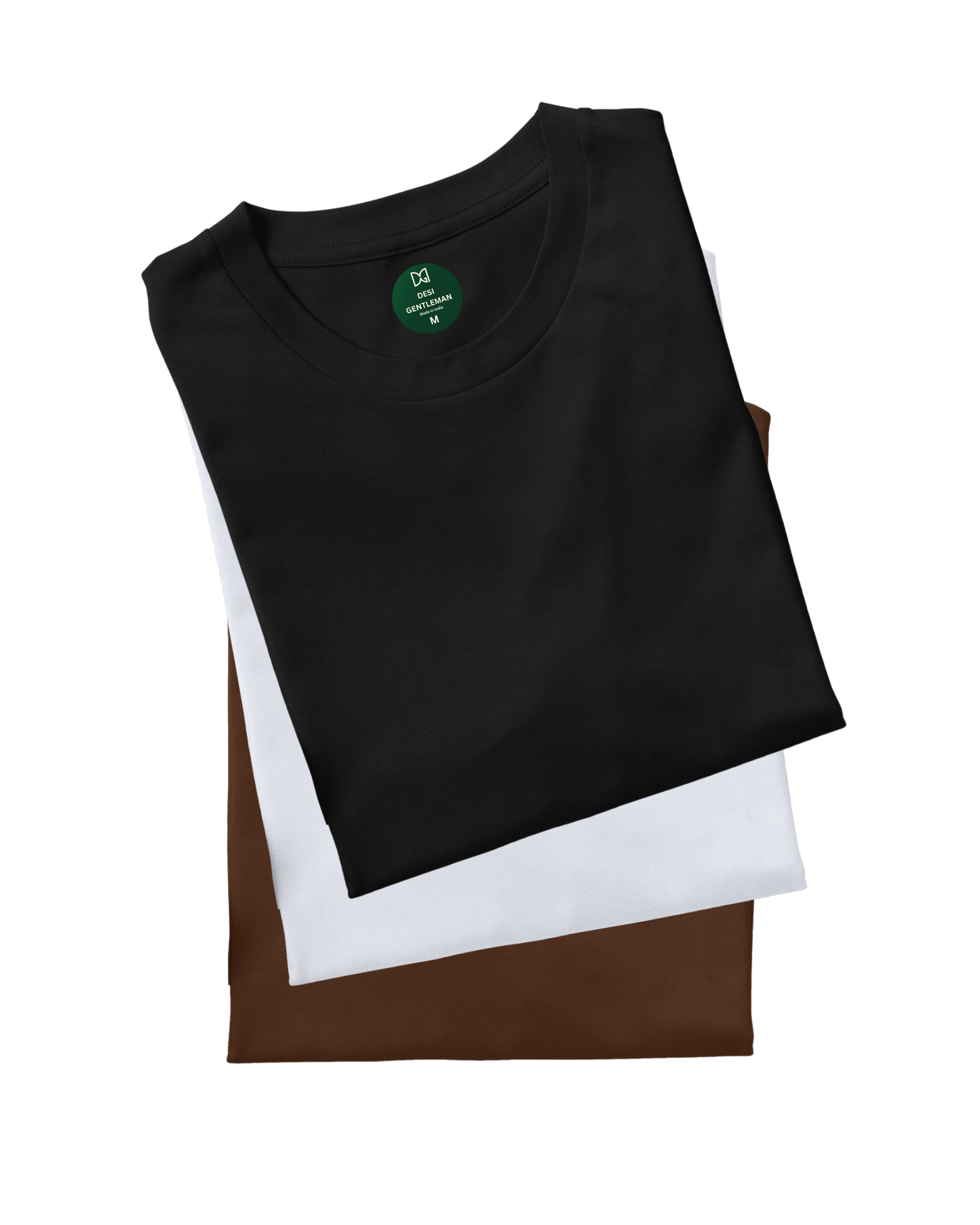 Pack of 3 Solid Plain Oversized Premium T-shirt Unisex