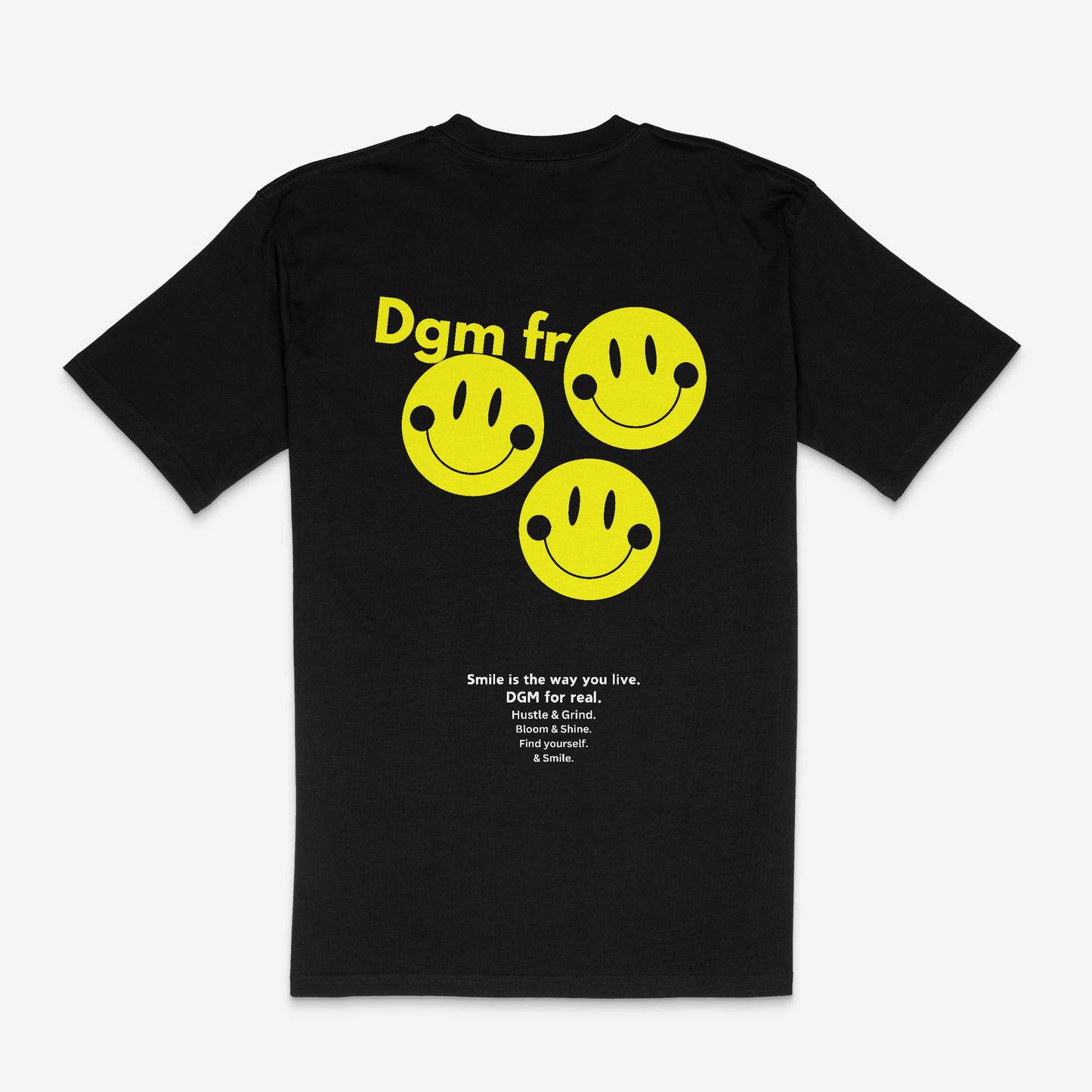 DGM fr Smile Graphic Printed Oversized T-Shirt