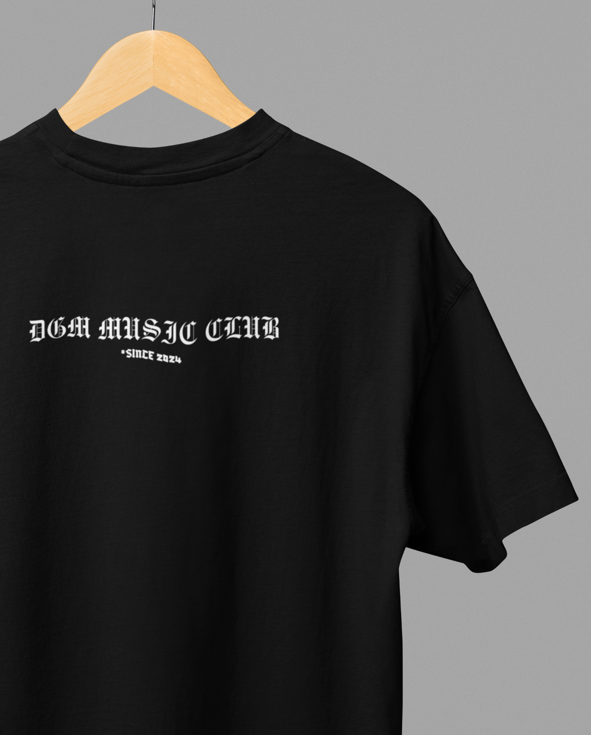 Music Club Graphic Printed Oversized T-shirt