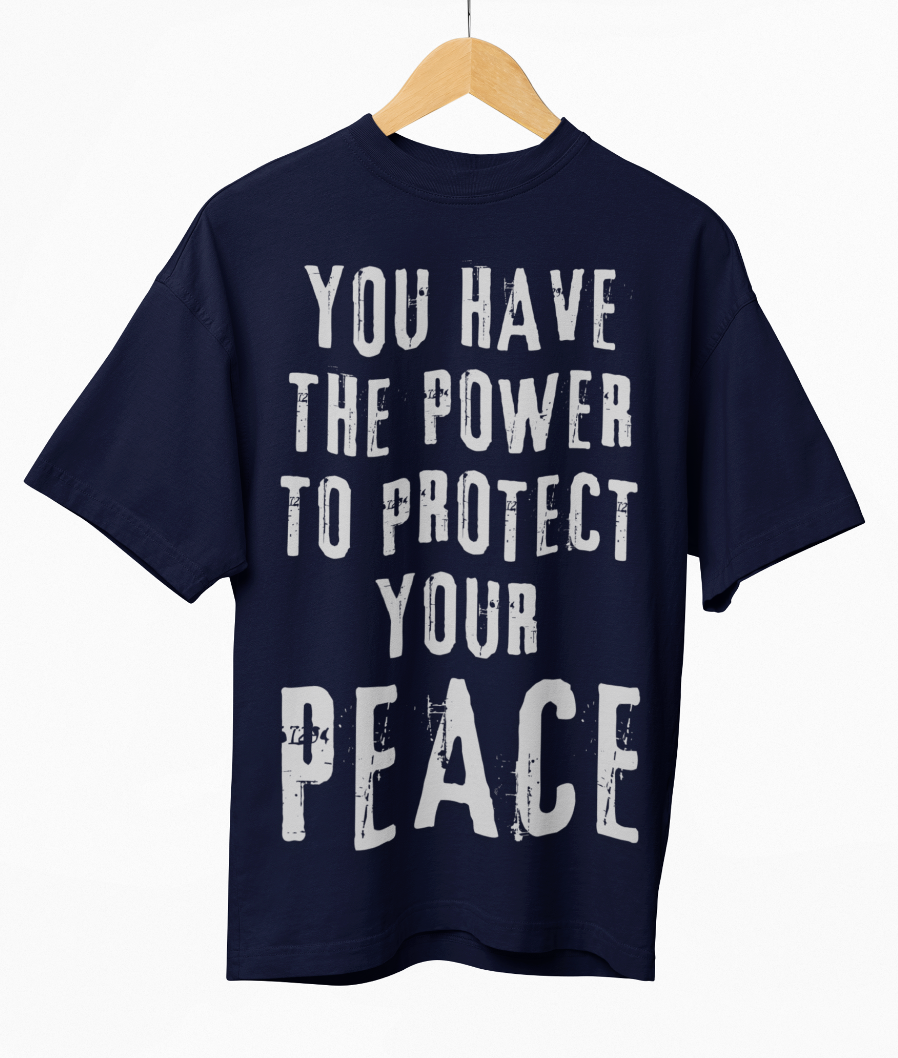 Protect Your Peace Oversized T-shirt