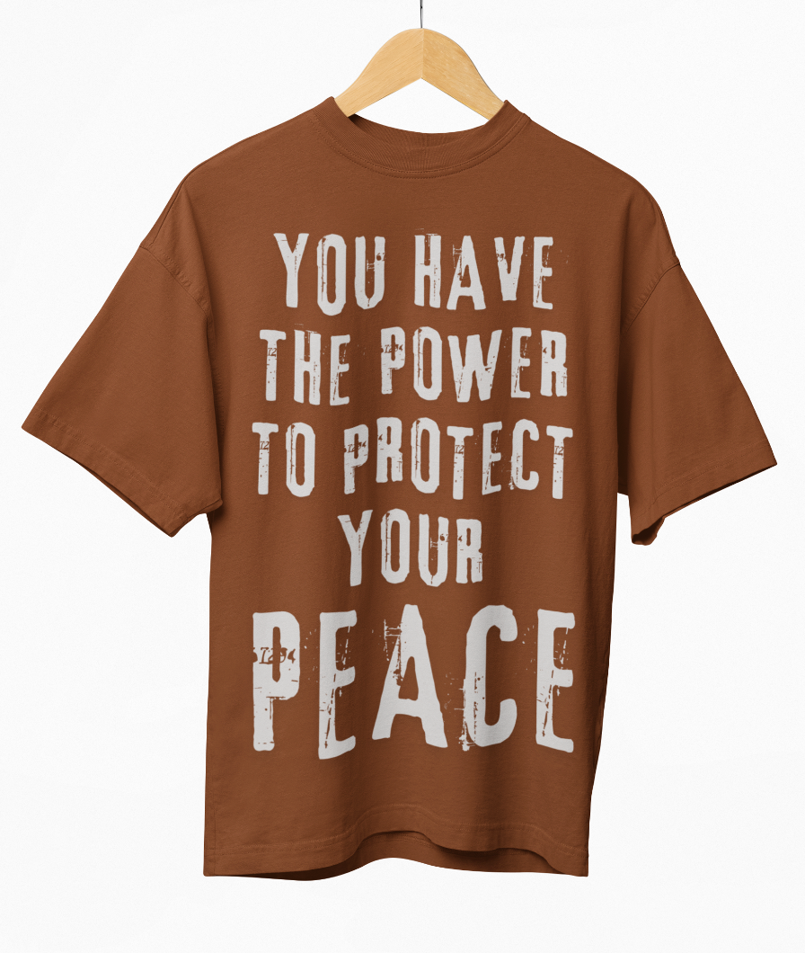 Protect Your Peace Oversized T-shirt