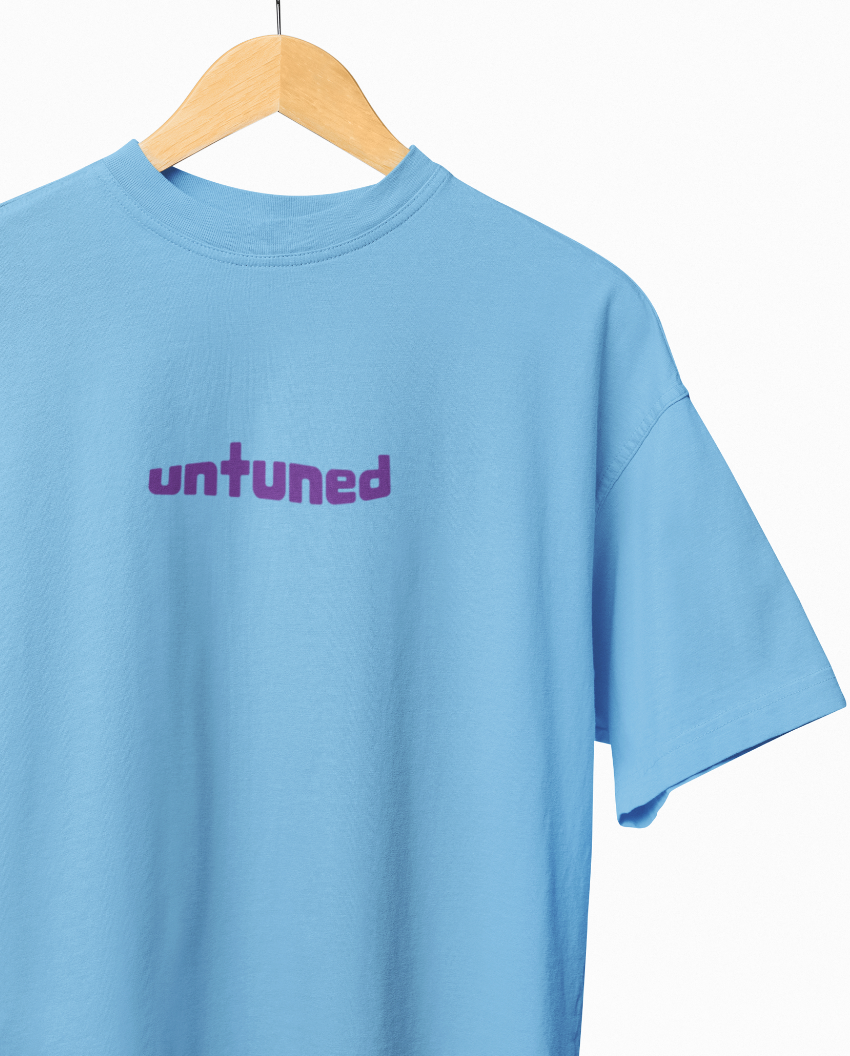 Untuned Musical Printed Oversized T-shirt