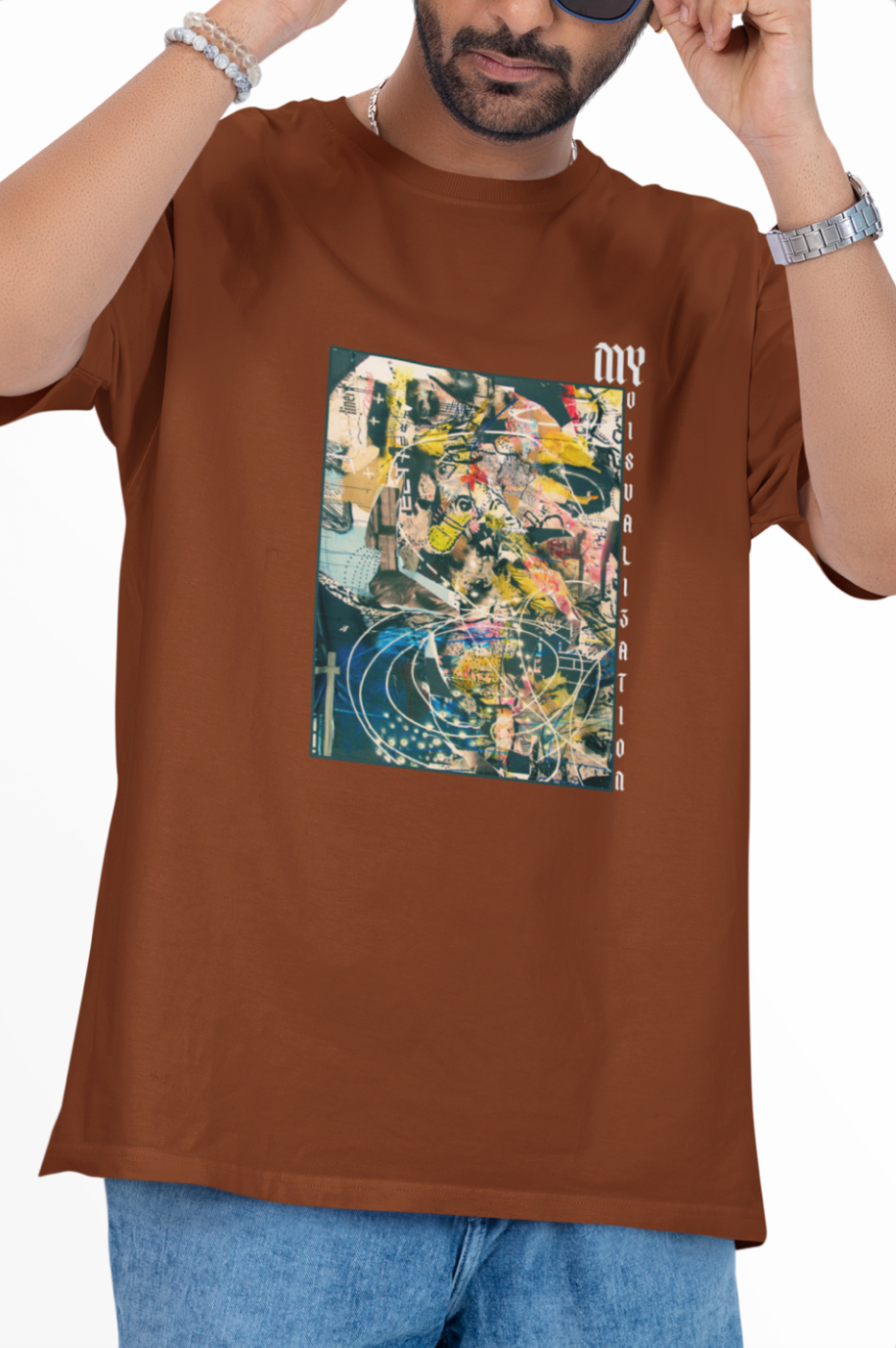 The Visualizer Graphic Printed Oversized T-shirt