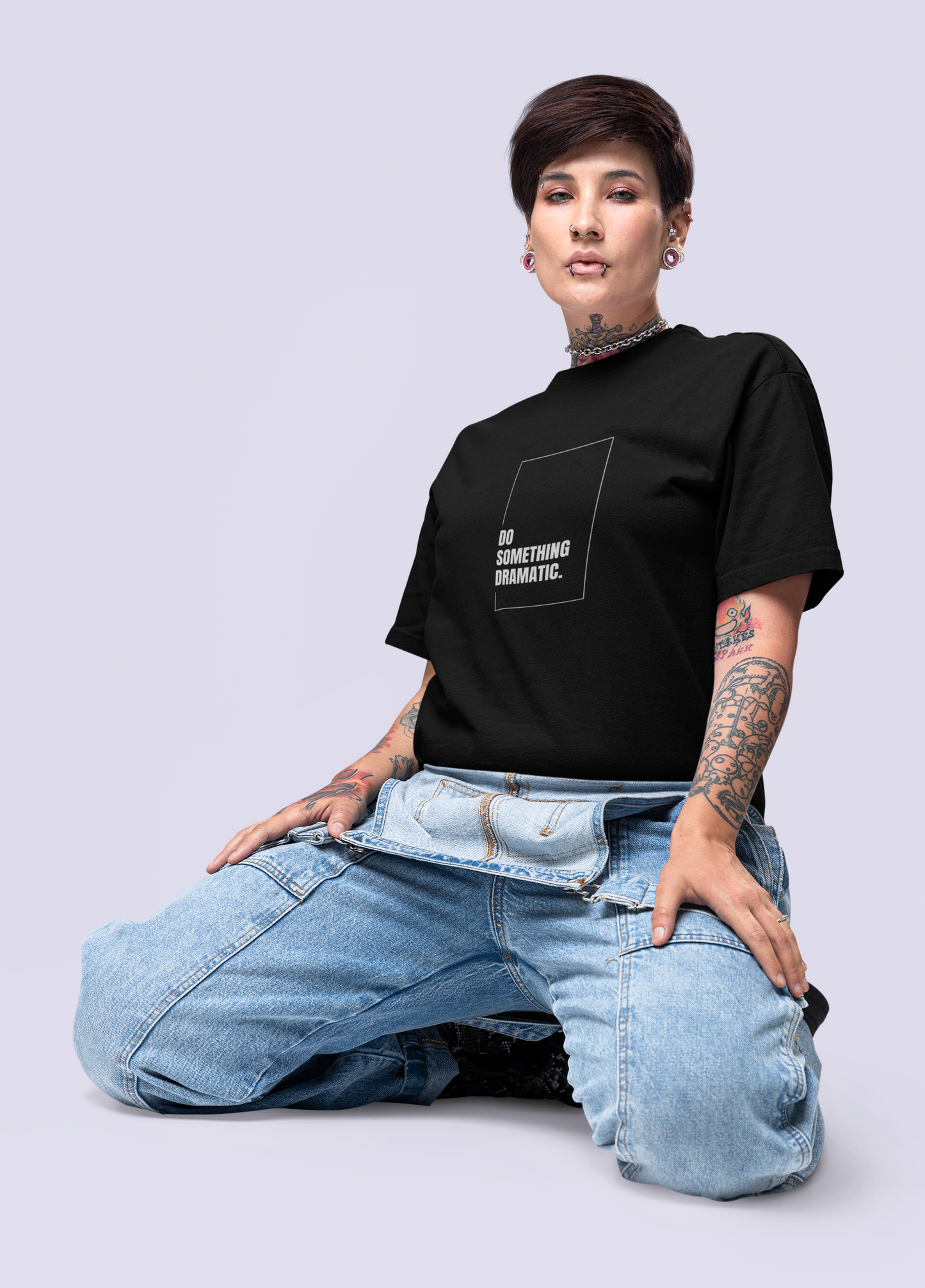 Something Dramatic Classic Oversized T-shirt