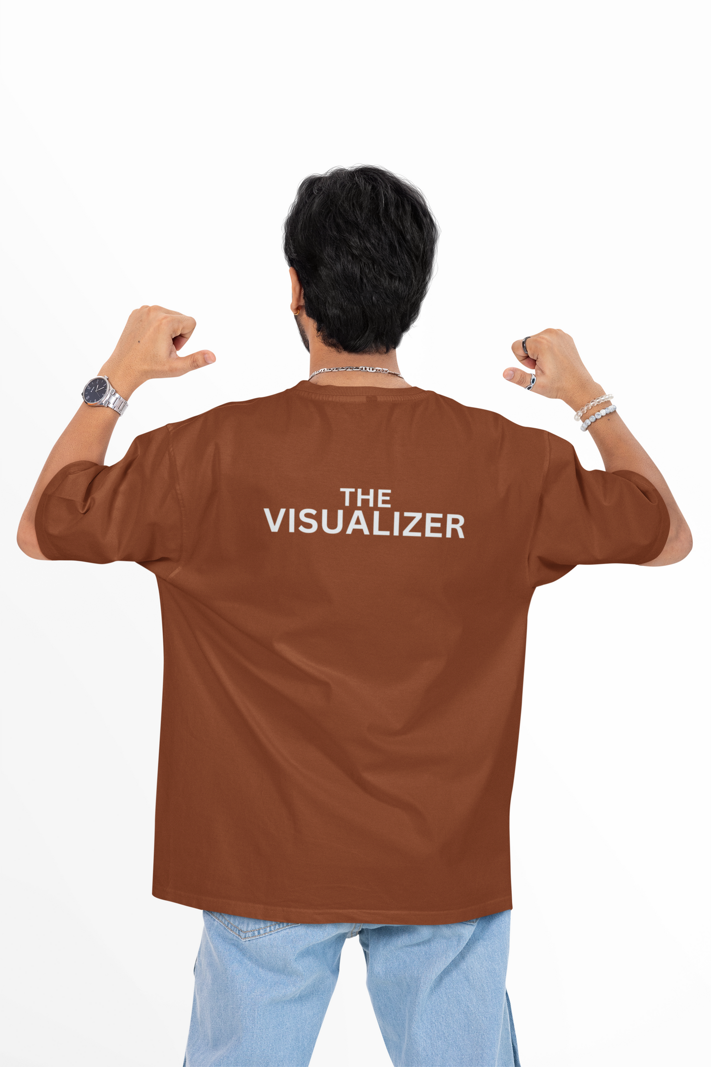 The Visualizer Graphic Printed Oversized T-shirt