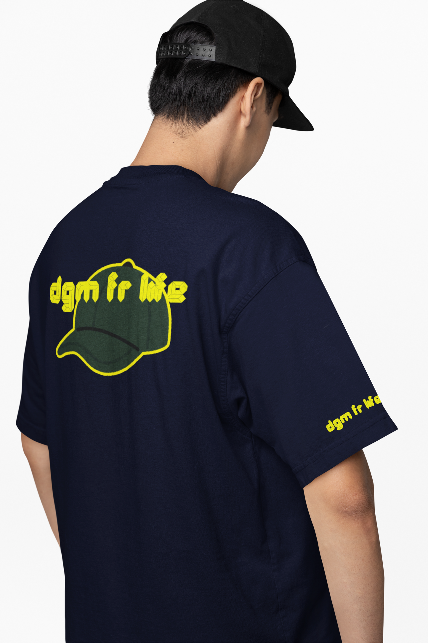 DGM For Real Life Oversized Printed T-shirt