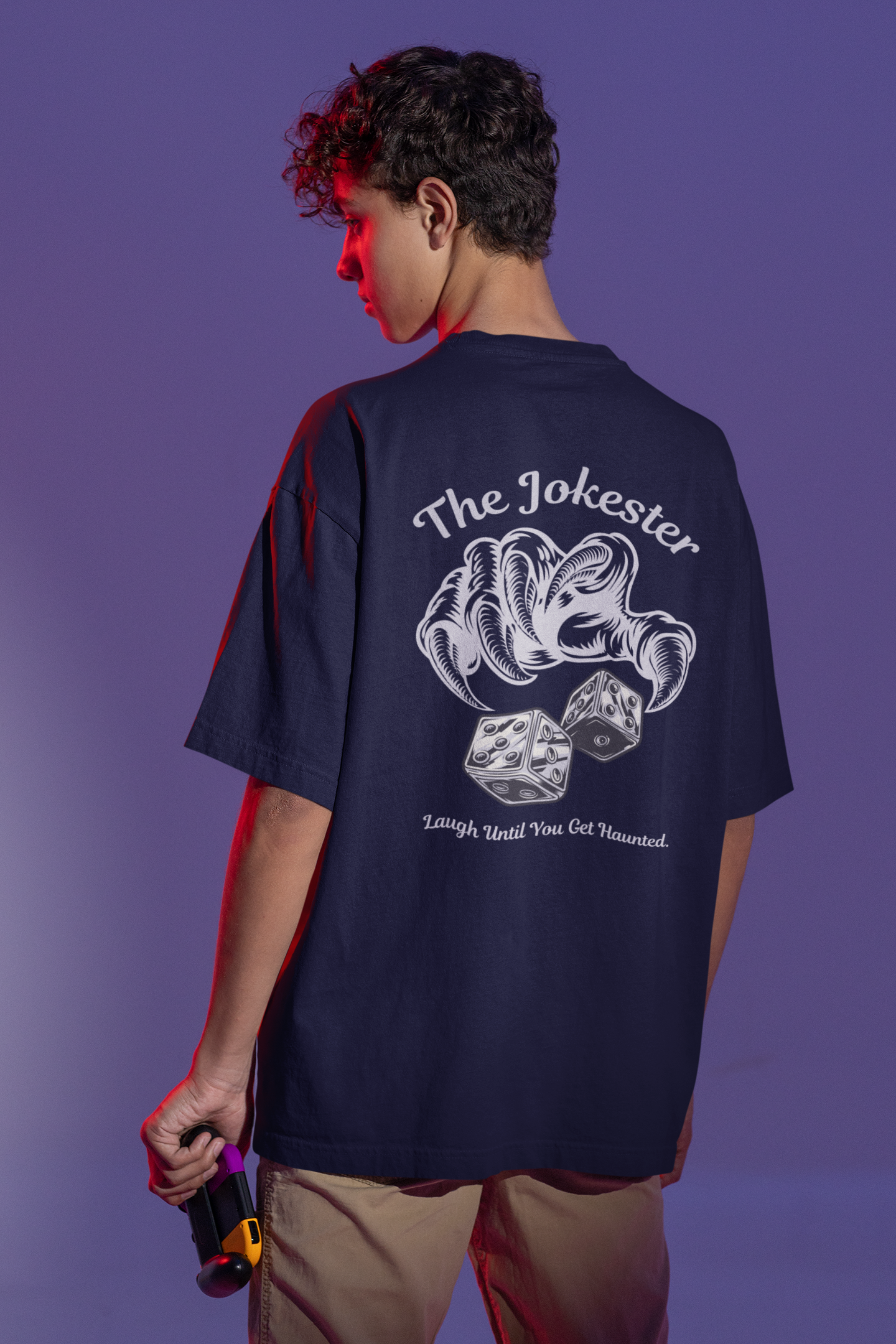 The Jokester Oversized Printed T-shirt