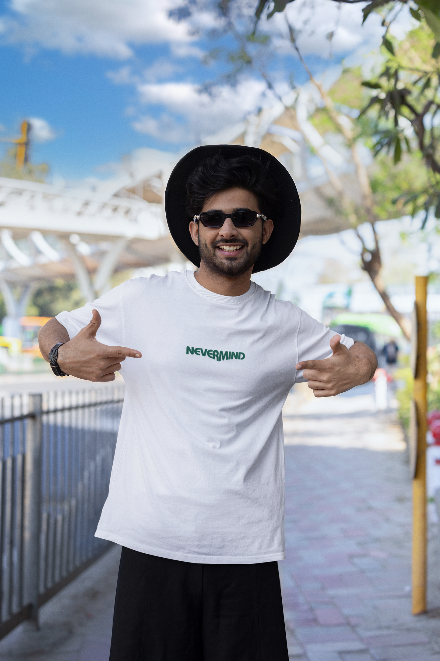 Get Set Go Printed T-shirt Oversized