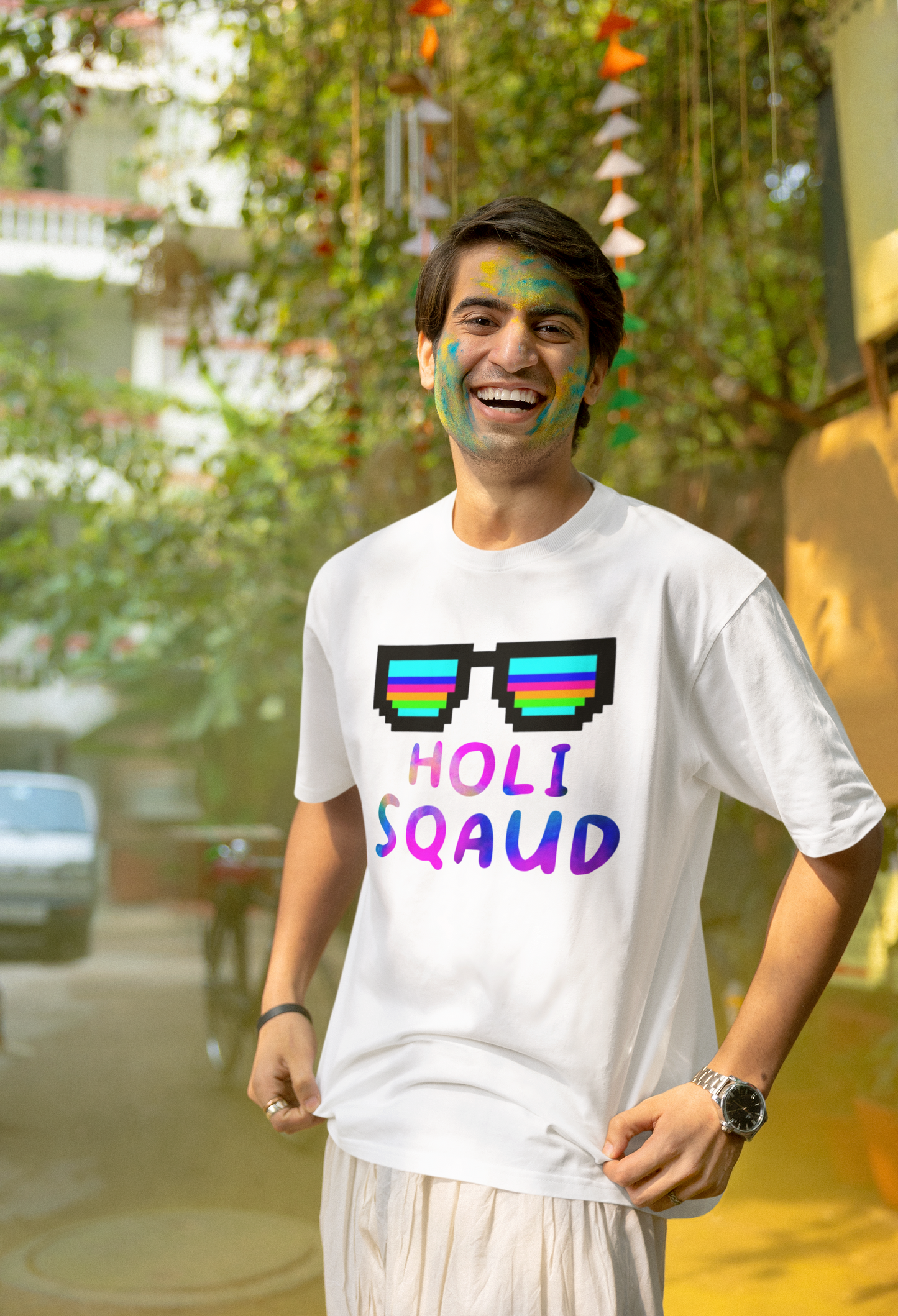 Holi Festival Oversized T-shirt Unisex