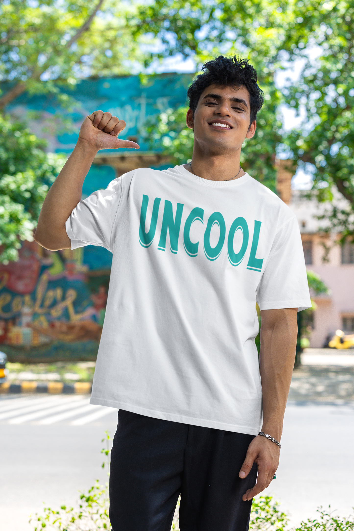 UNCOOL Printed Oversized T-shirt