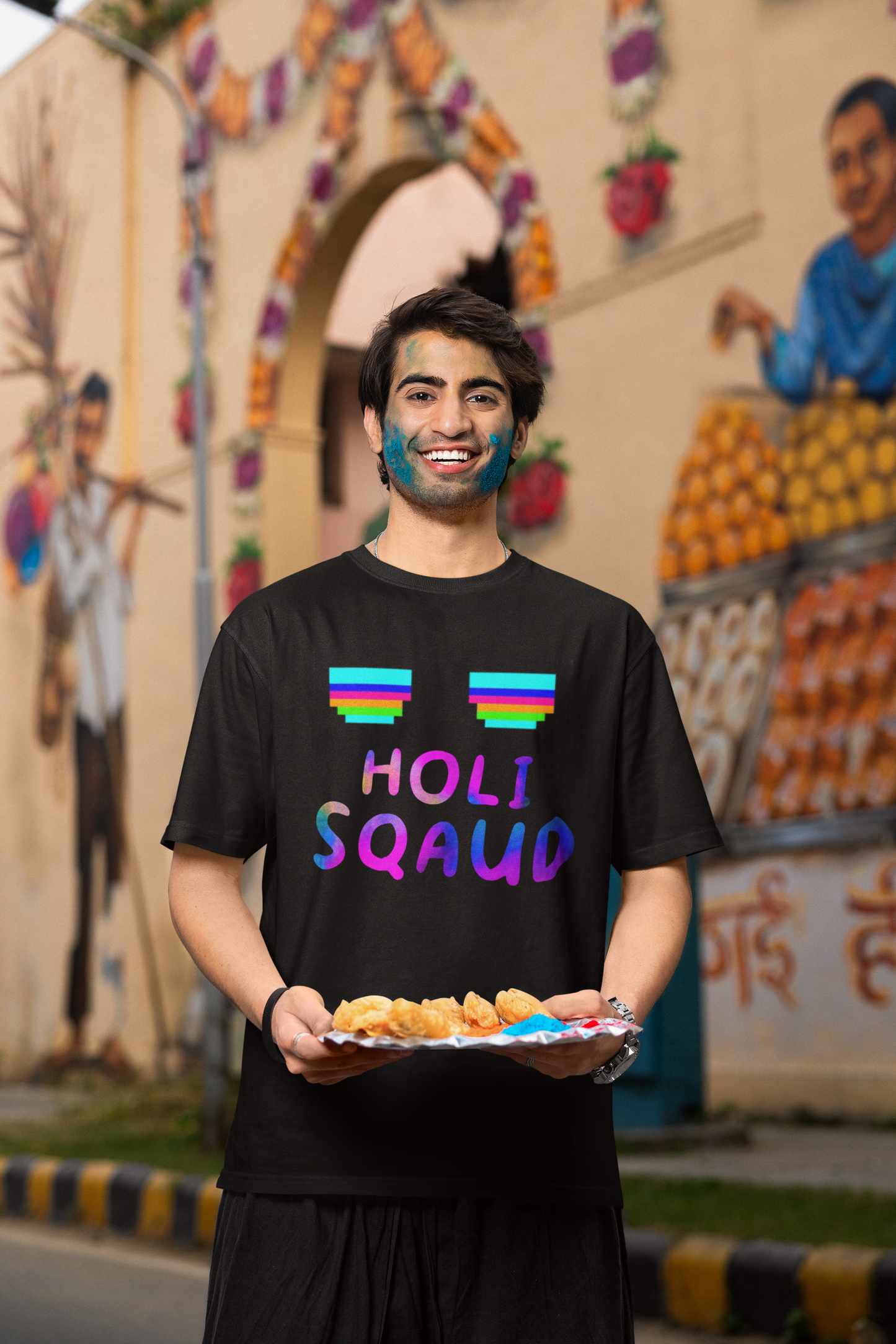 Holi Festival Oversized T-shirt Unisex