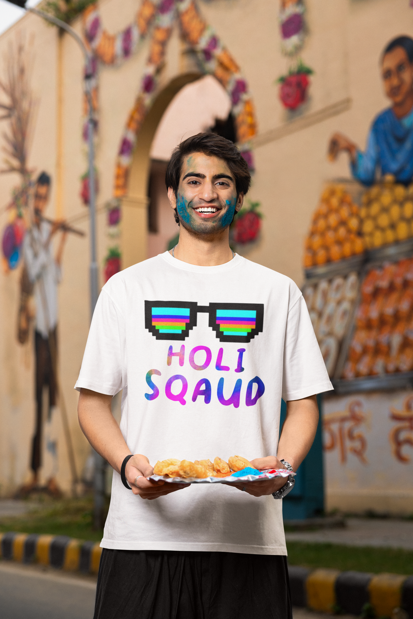 Holi Festival Oversized T-shirt Unisex