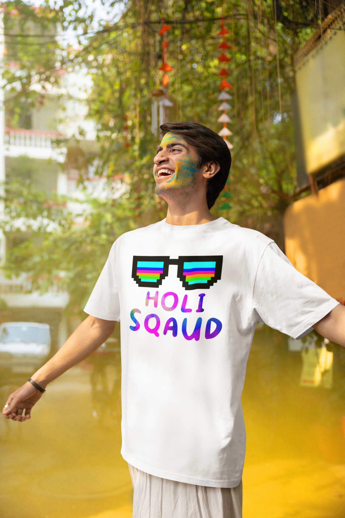 Holi Festival Oversized T-shirt Unisex
