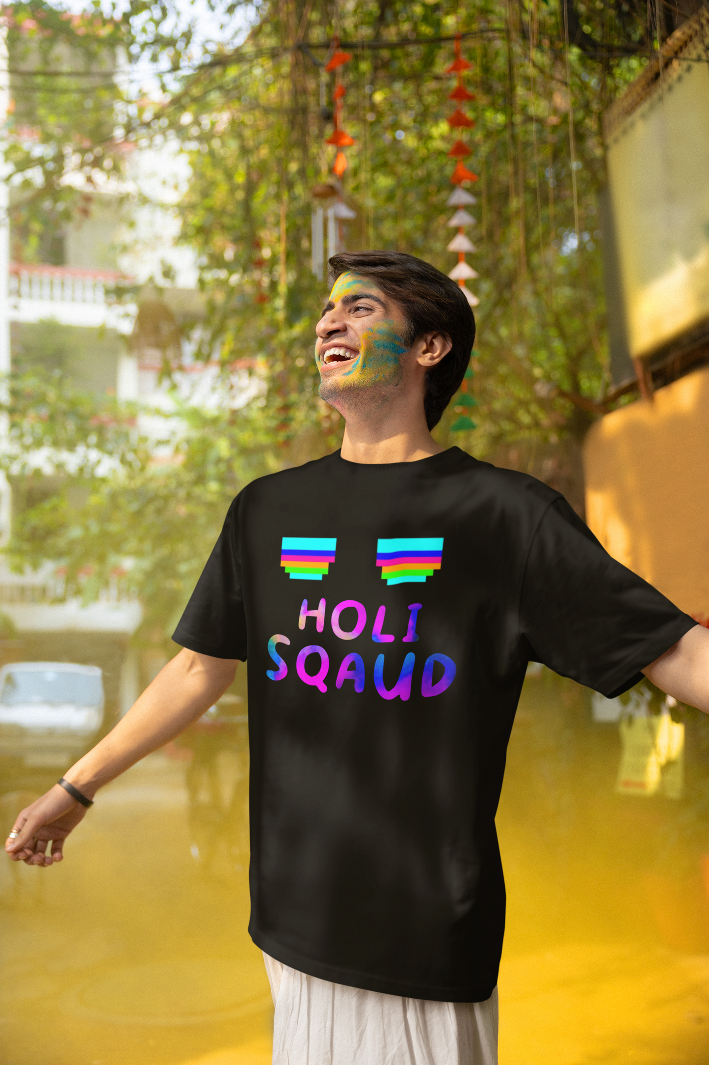 Holi Festival Oversized T-shirt Unisex