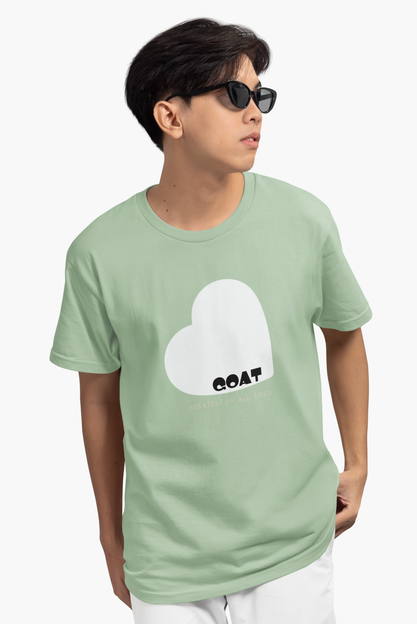 GOAT Heart Oversized Printed T-shirt