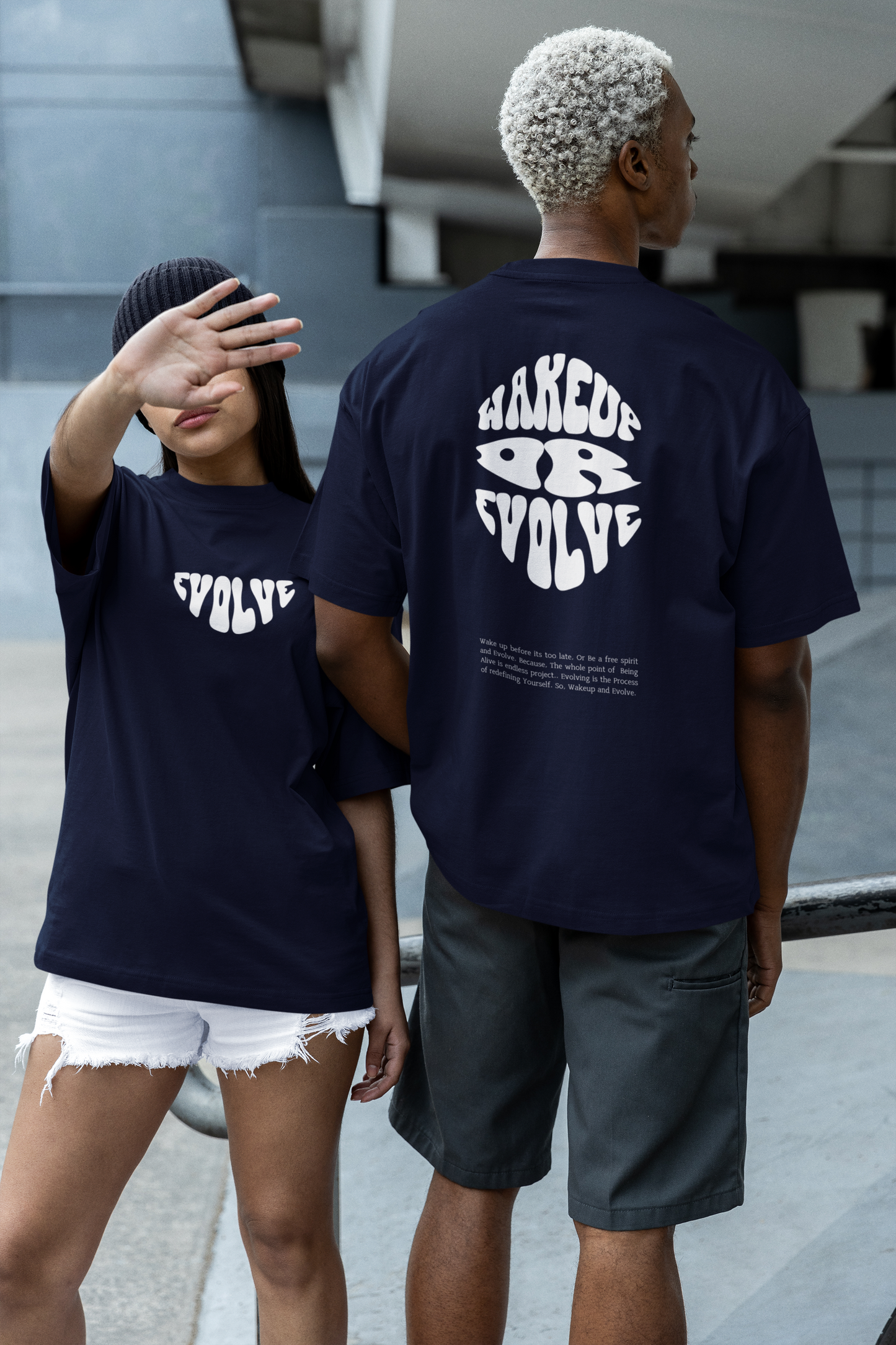 Evolve Premium Oversized T-Shirt for Unisex
