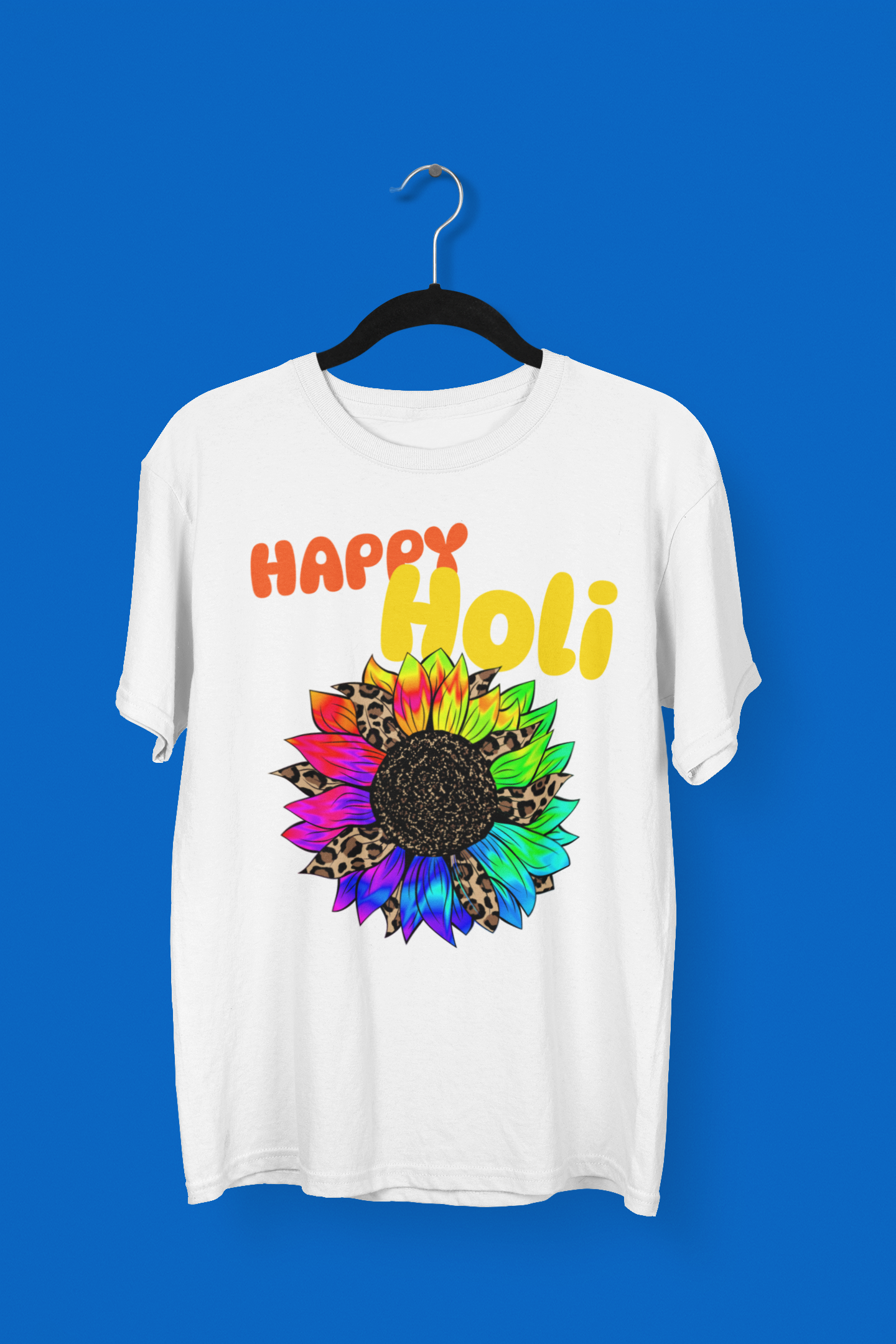 Holi Oversized Printed T-shirt