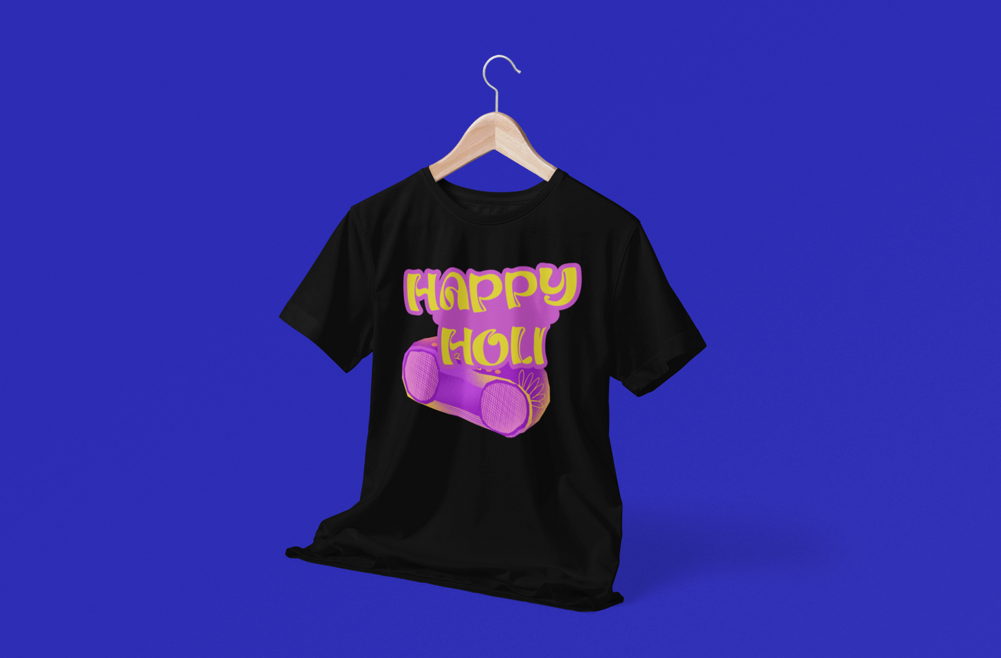 Holi Oversized Printed T-shirt Unisex