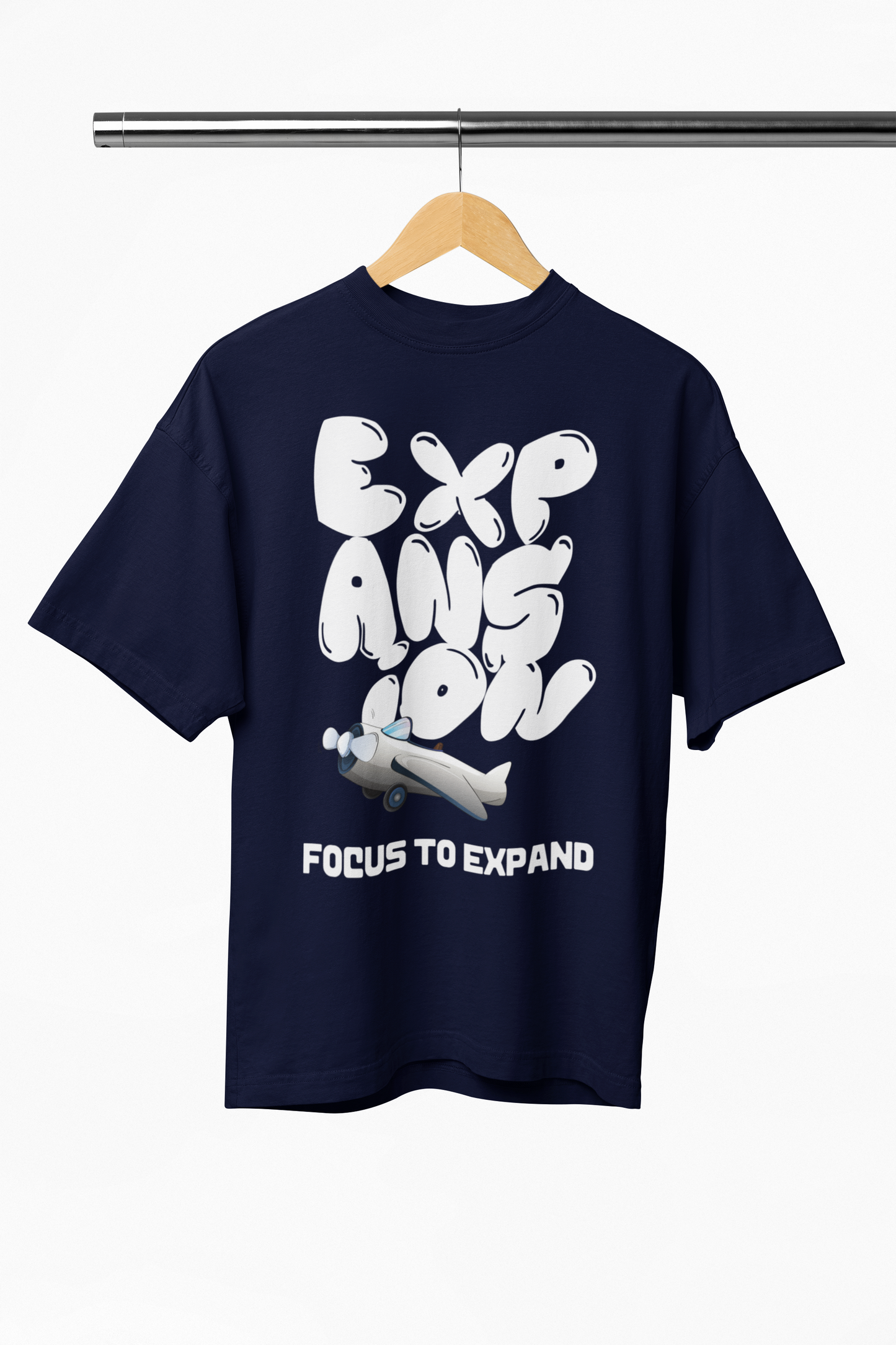 EXPANSION Graphic Printed Oversized T-Shirt