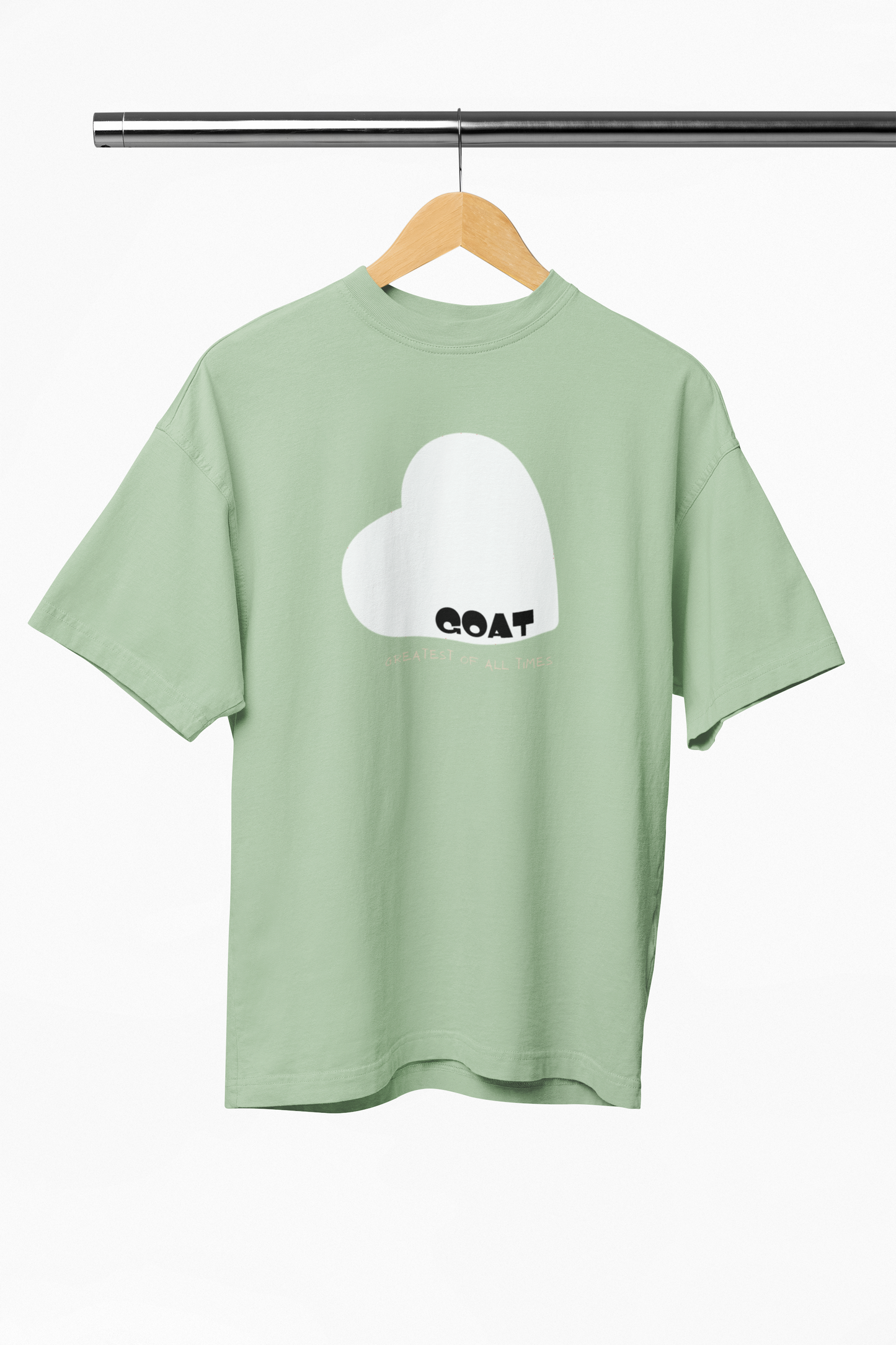 GOAT Heart Oversized Printed T-shirt