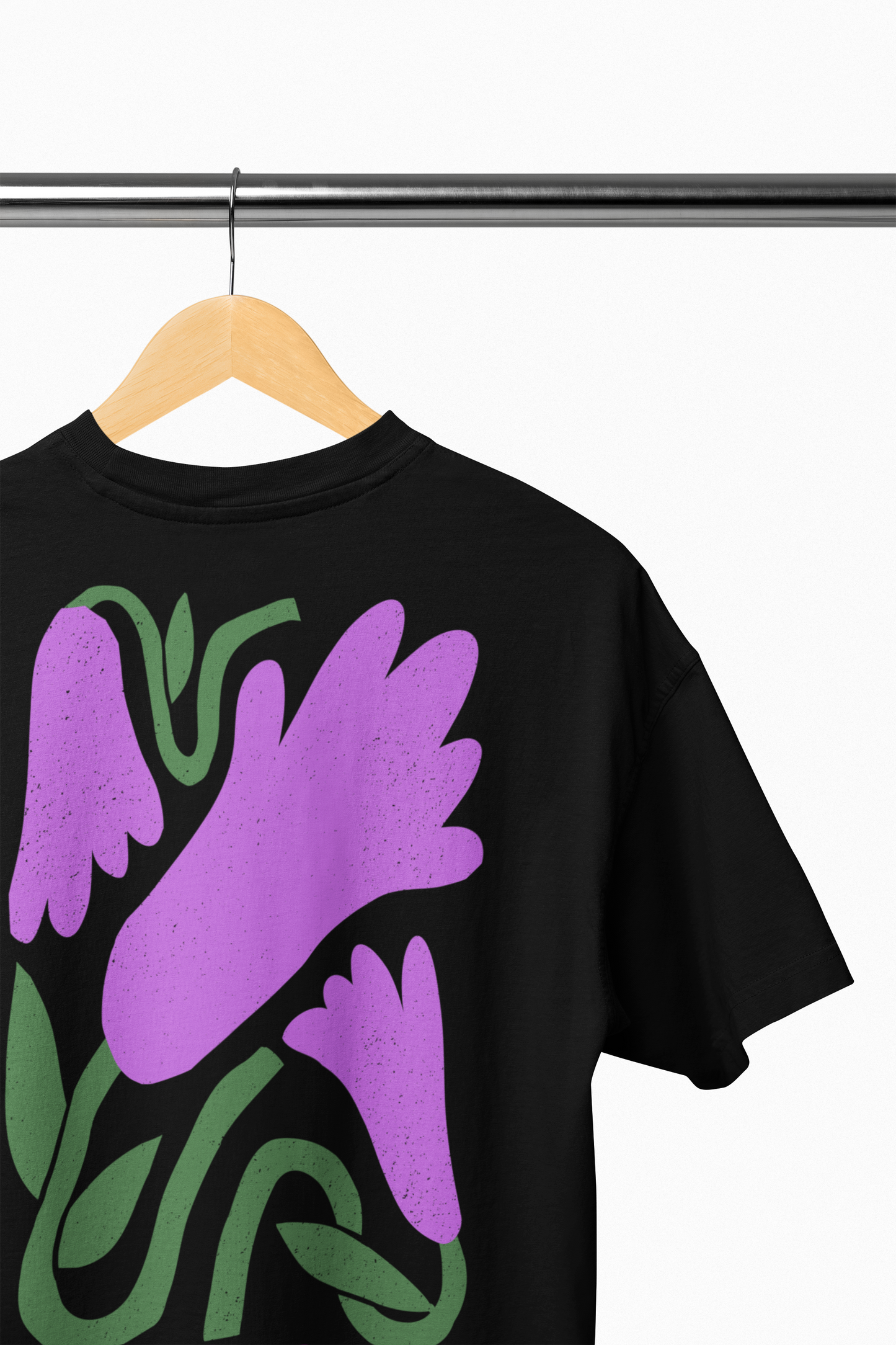 Blossoming Printed Oversized T-shirt