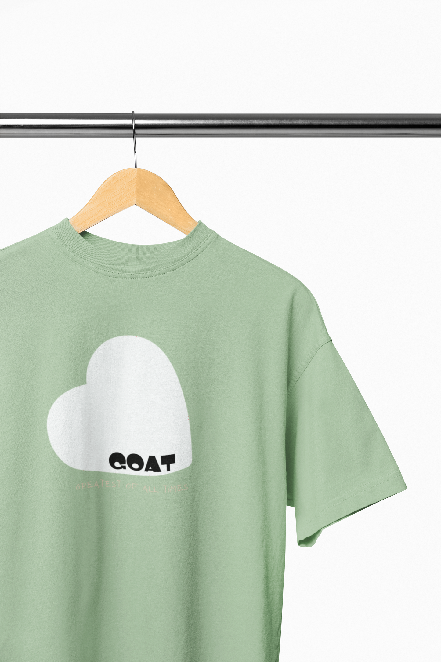 GOAT Heart Oversized Printed T-shirt