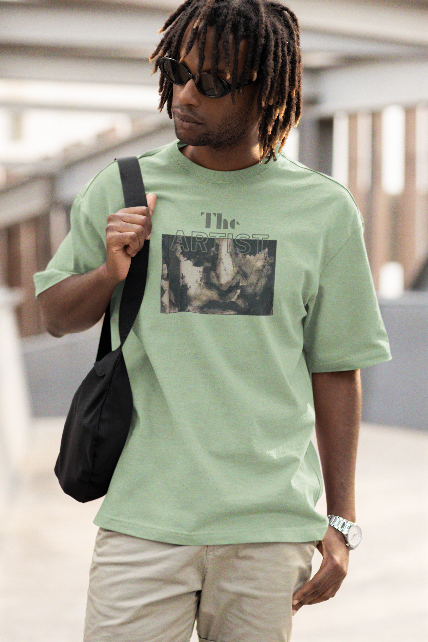 The Artist Oversized Printed T-shirt
