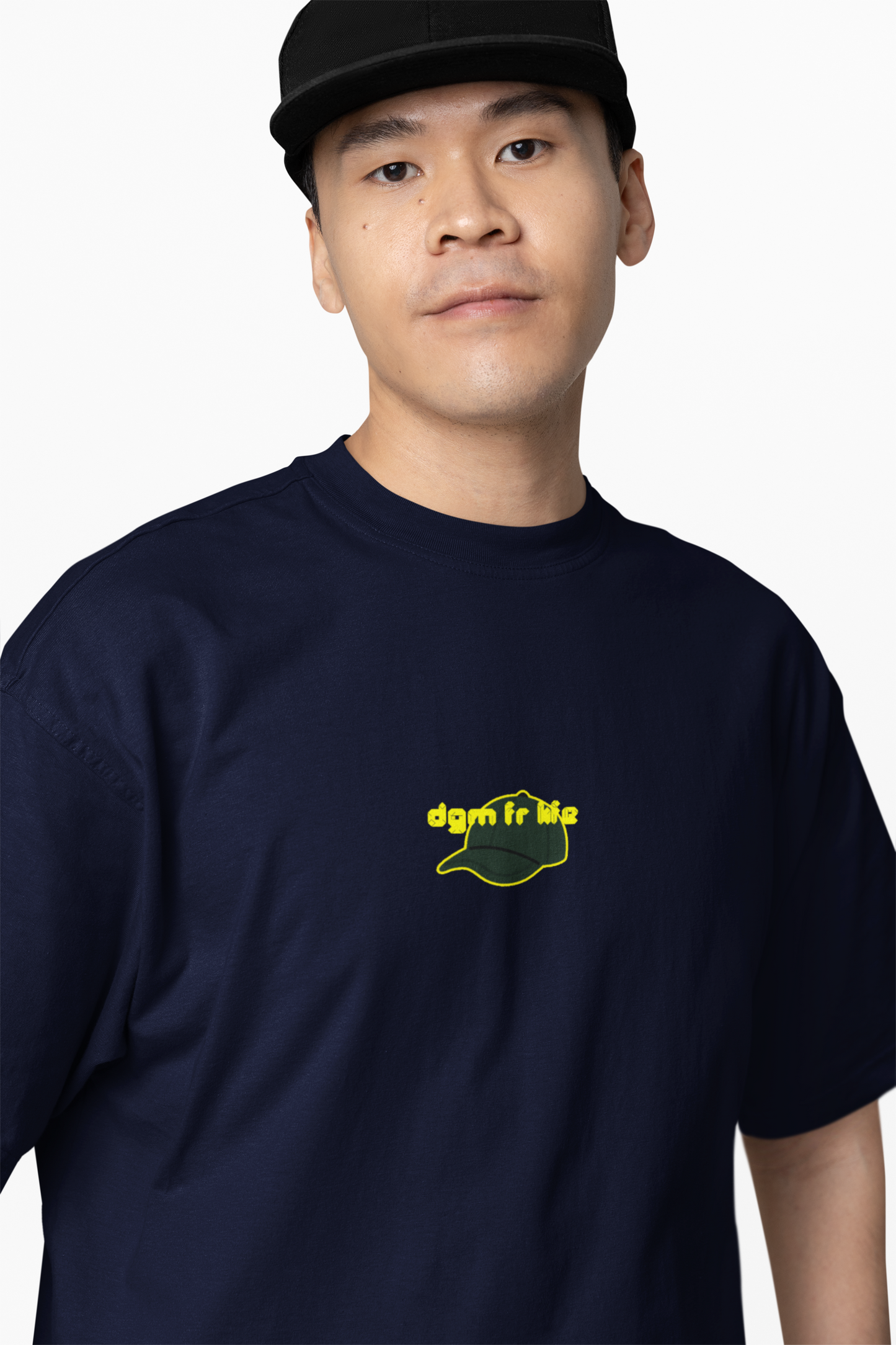 DGM For Real Life Oversized Printed T-shirt