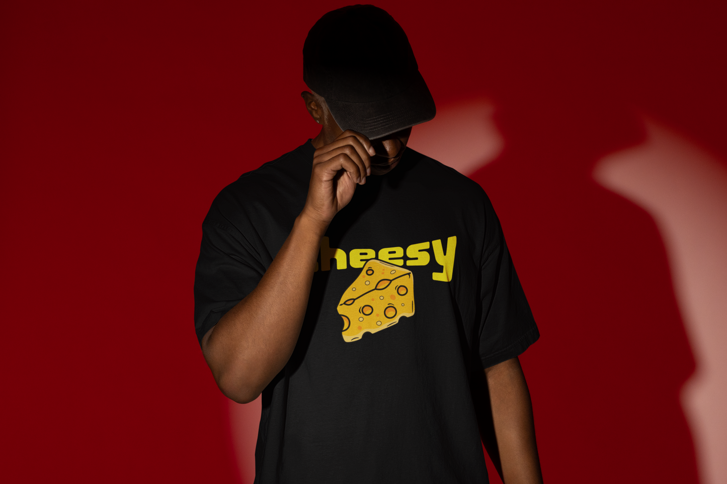 Cheesy Premium Oversized Printed T-shirt
