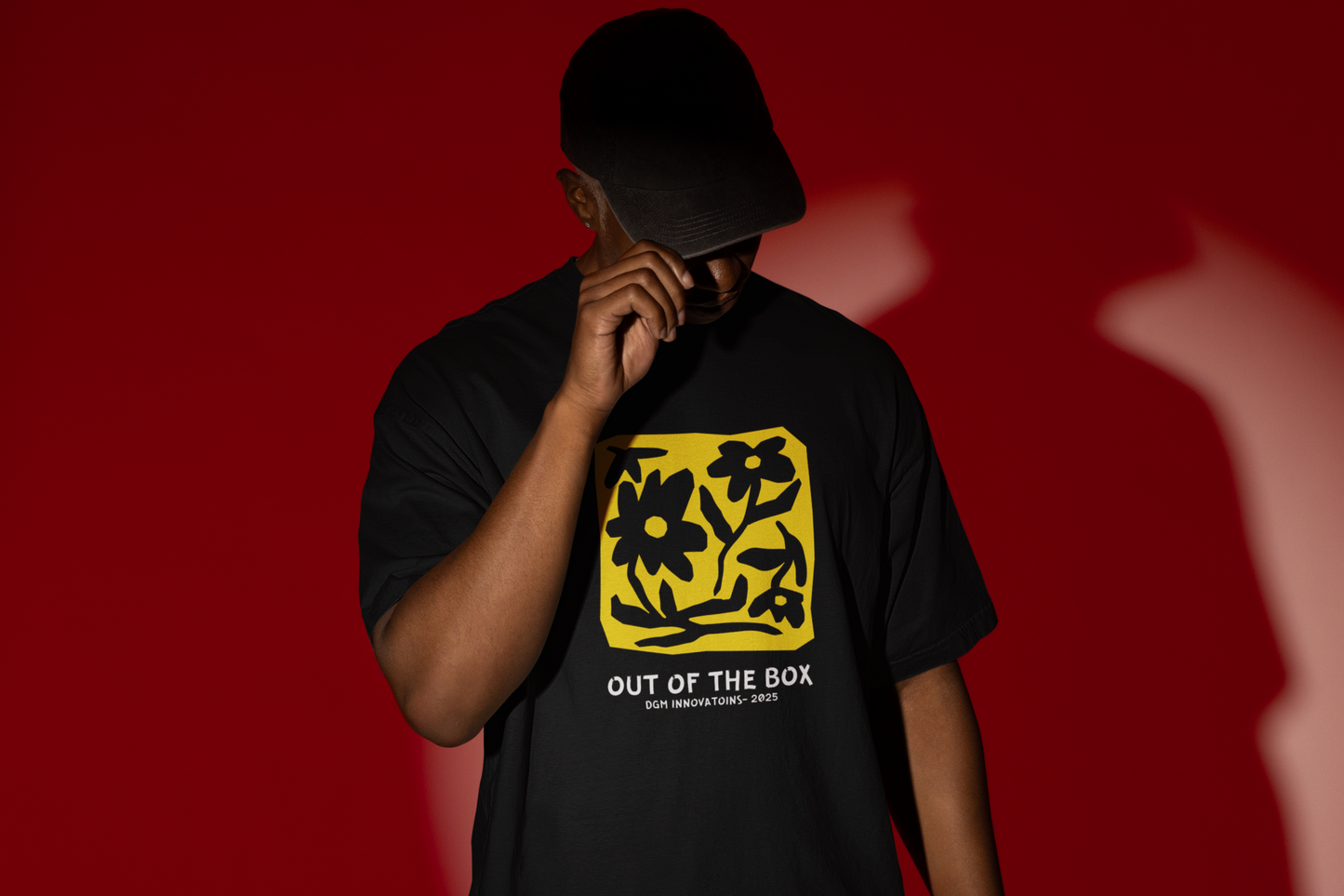 Out Of The Box Flowers Oversized Printed T-shirt