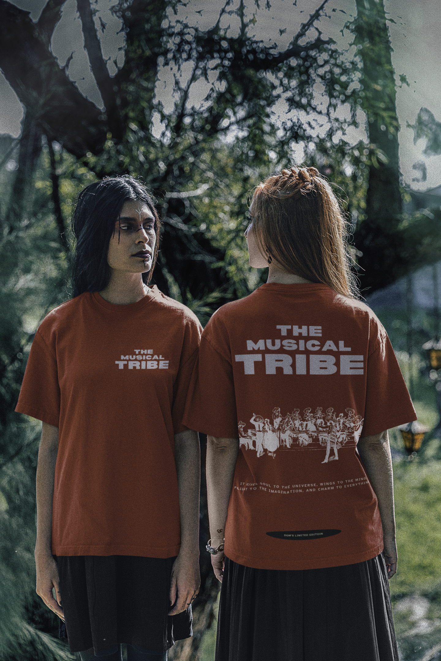 Musical Tribe Premium Oversized Printed T-shirt