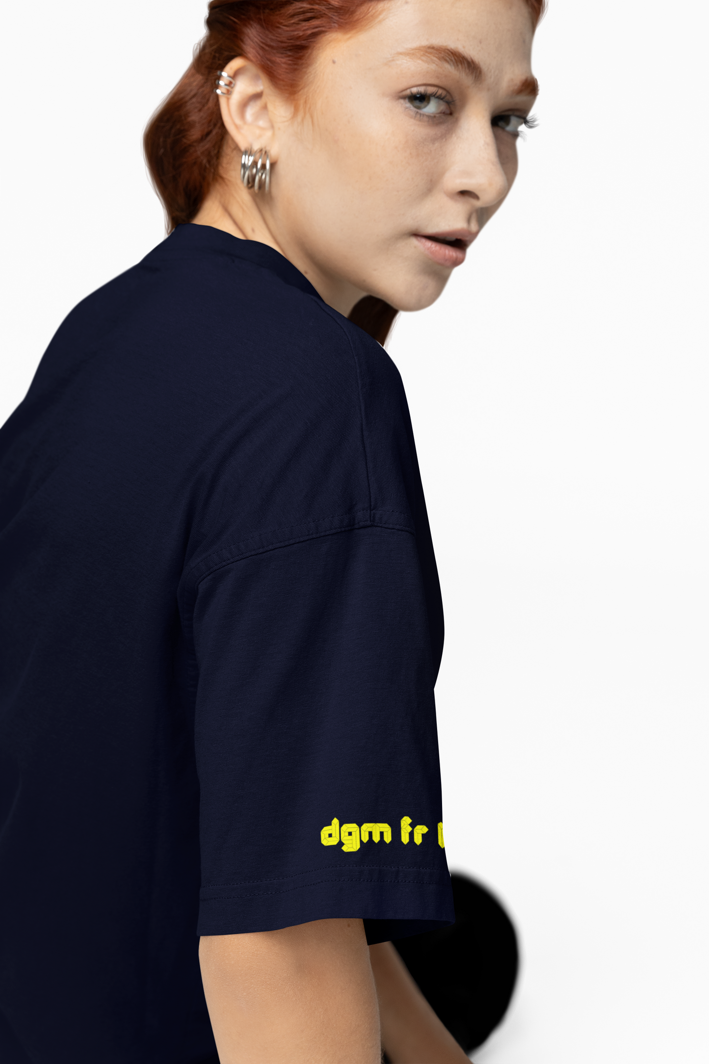 DGM For Real Life Oversized Printed T-shirt