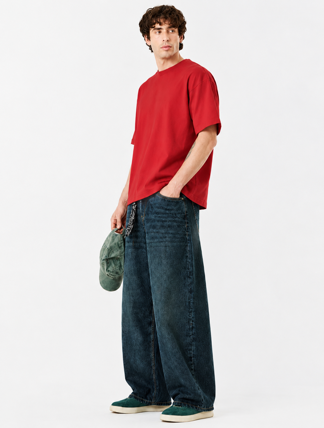 Red Classics Oversized Tee