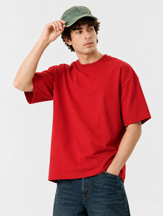Red Classics Oversized Tee