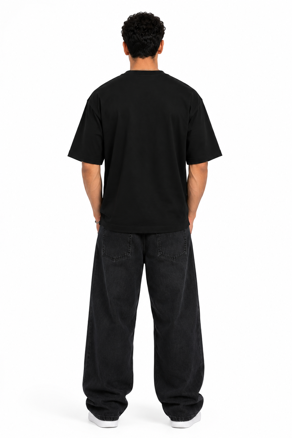 Black Classic Oversized Tee