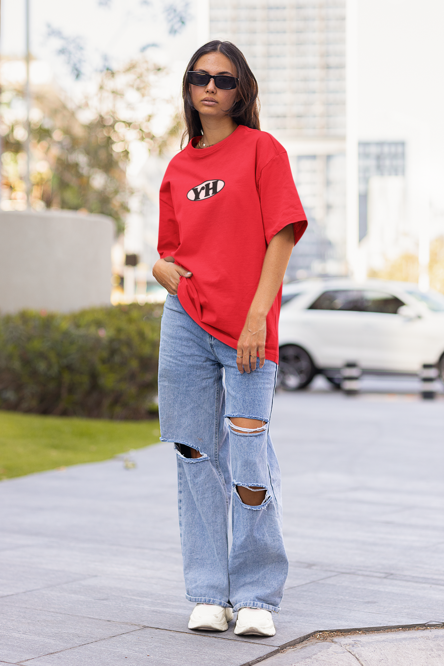 Your Holmes Graphic Printed Oversized T-shirt