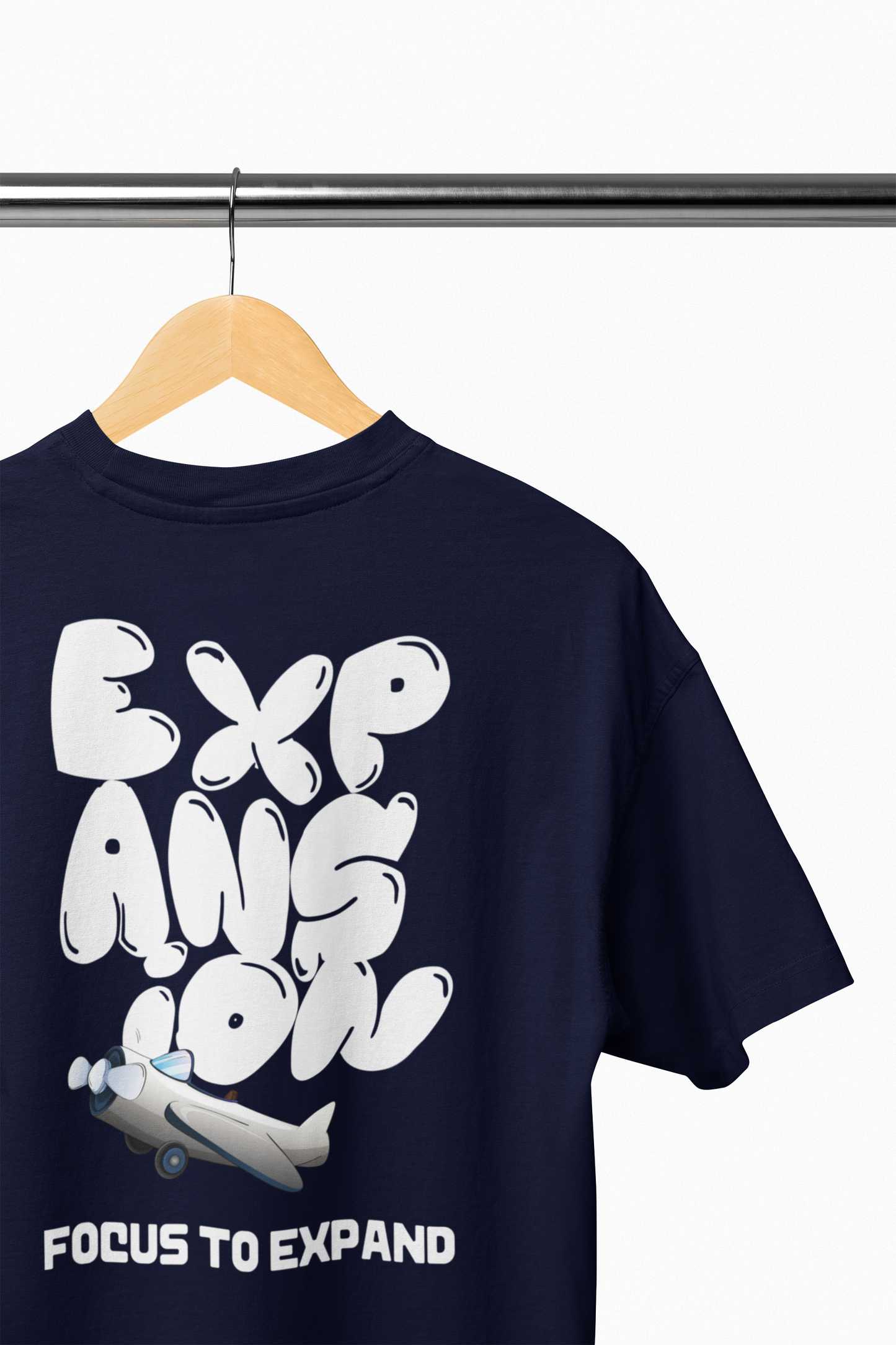 EXPANSION Graphic Printed Oversized T-Shirt