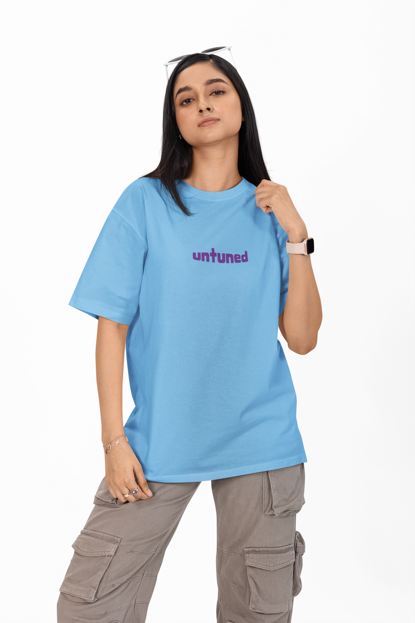 Untuned Musical Printed Oversized T-shirt